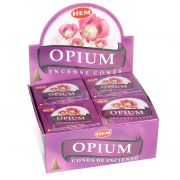 Opium wierook kegels